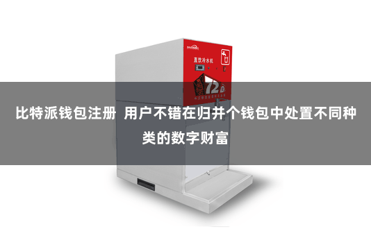 比特派钱包注册  用户不错在归并个钱包中处置不同种类的数字财富
