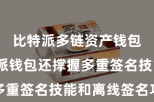 比特派多链资产钱包  比特派钱包还撑握多重签名技能和离线签名功能