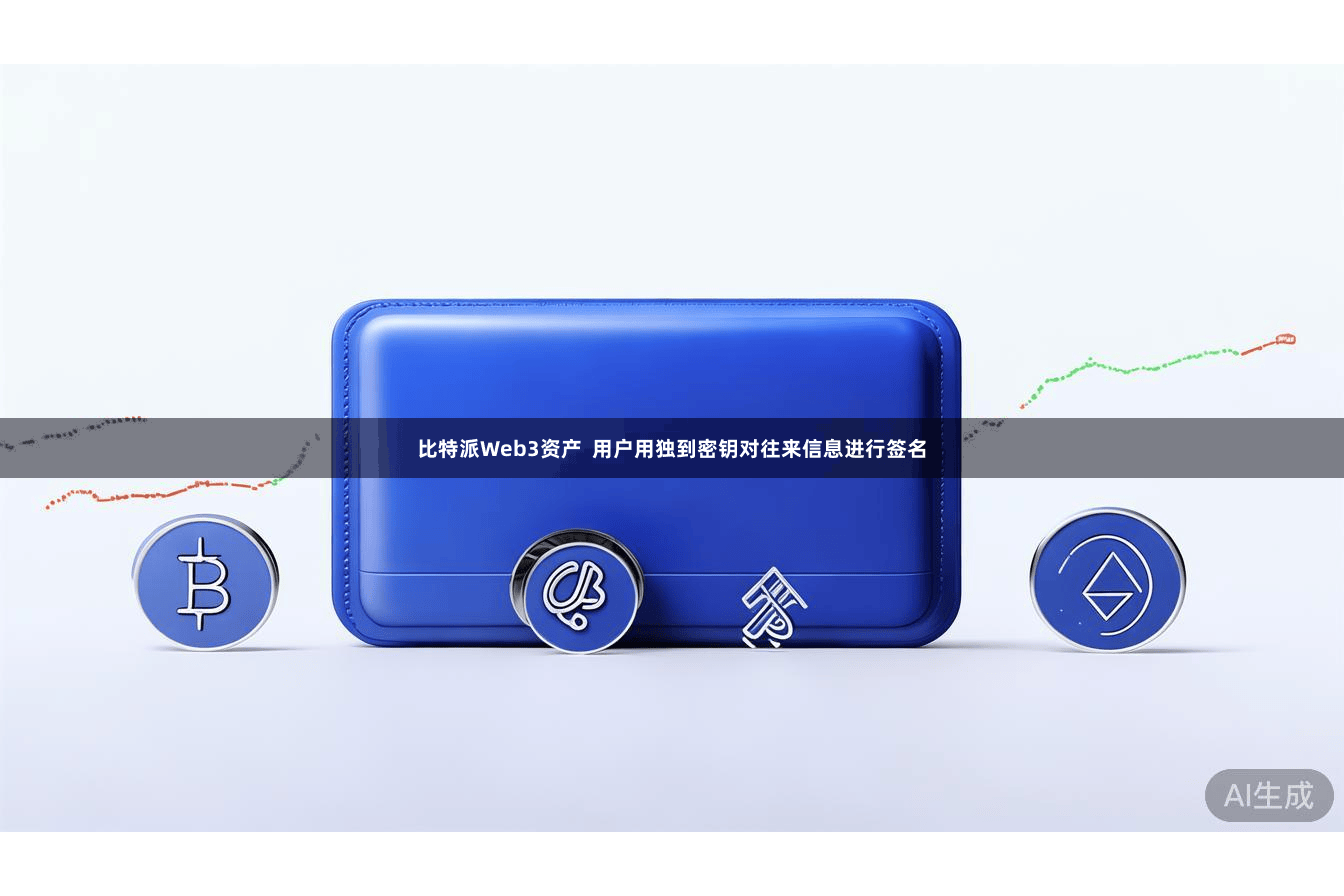 比特派Web3资产  用户用独到密钥对往来信息进行签名